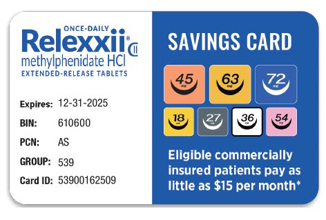 methylphenidate savings card